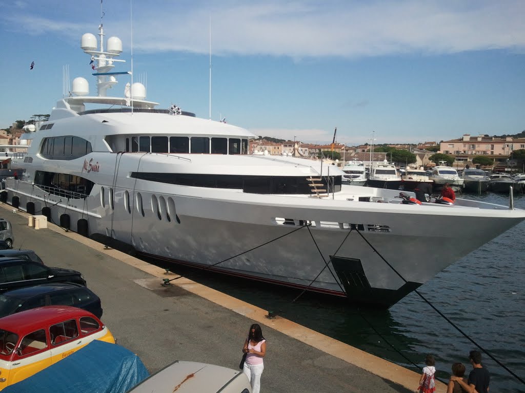 transport st tropez yacht fotos